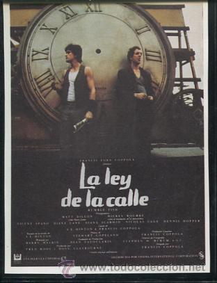 Cine: PROGRAMA LA LEY DE LA CALLE - Foto 1