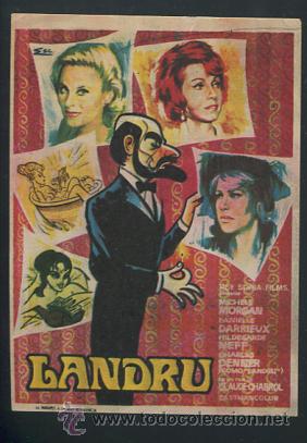 Cine: PROGRAMA LANDR&Uacute;. MICHELE MORGAN, DANIELLE DARRIEUX. CLAUDE CHABROL. - Foto 1