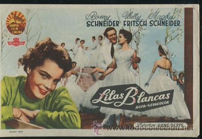Cine: PROGRAMA LILAS BLANCAS - ROMY SCHNEIDER - Foto 1