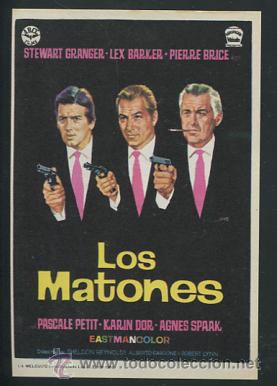 Cine: PROGRAMA Los Matones - Stewart Granger, Lex Barker - Foto 1