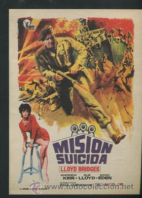Cine: PROGRAMA Misi&oacute;n Suicida - LLoyd Bridges, Andrew Keir, Sue LLoyd - Foto 1