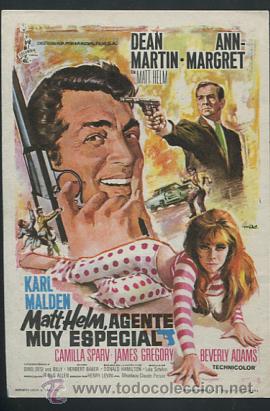 Cine: PROGRAMA  MATT HELM, AGENTE MUY ESPECIAL / DEAN MARTIN - Foto 1
