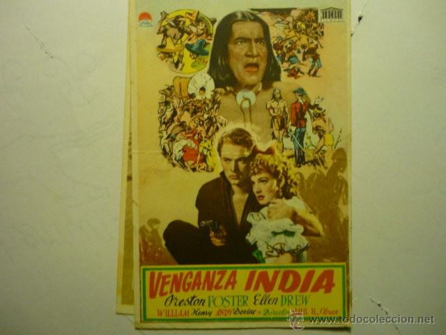 Cine: PROGRAMA VENGANZA INDIA - PRESTON FOSTER - Foto 1