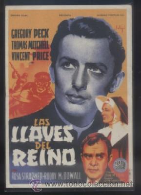 Cine: PROGRAMA DE CINE: LAS LLAVES DEL REINO. PC-3503 - Foto 1