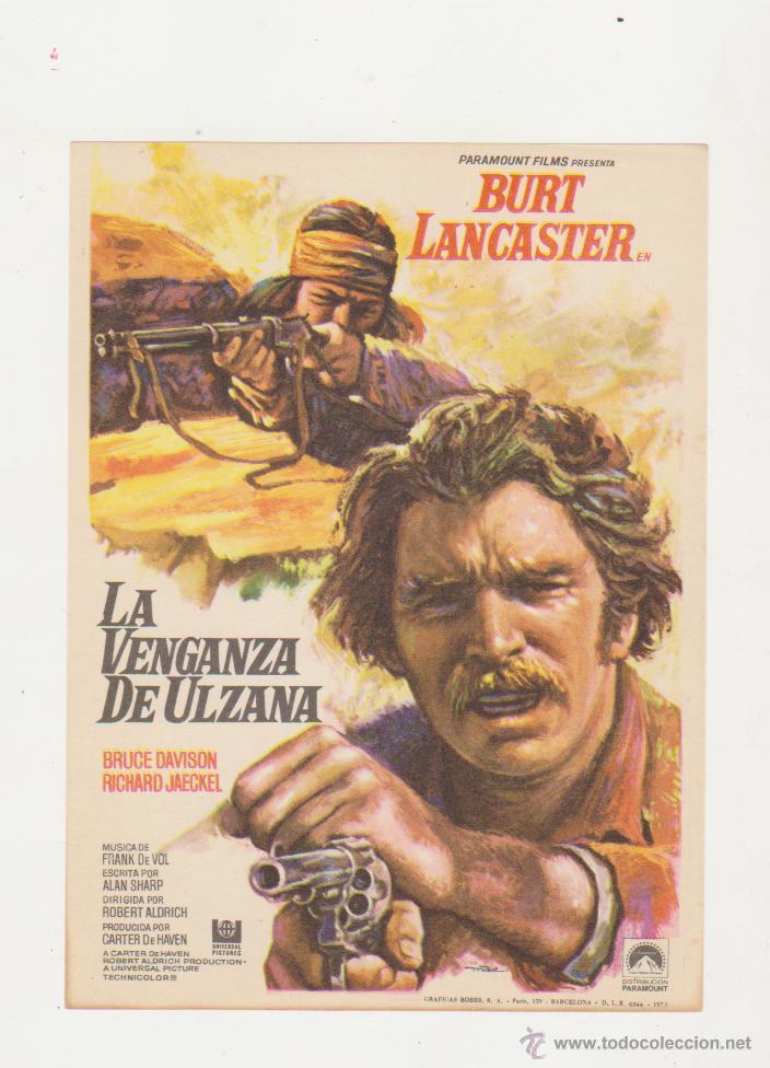 Cine: La Venganza de Ulsana. Sencillo de Paramount. - Foto 1