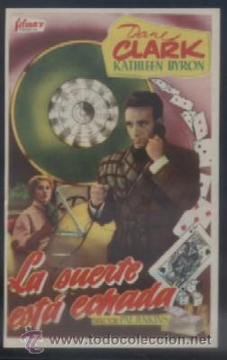 Cine: PROGRAMA DE CINE: LA SUERTE ESTA ECHADA. PC-3521 ,2 - Foto 1
