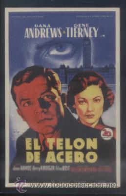 Cine: PROGRAMA DE CINE: EL TELON DE ACERO. PC-3523 - Foto 1