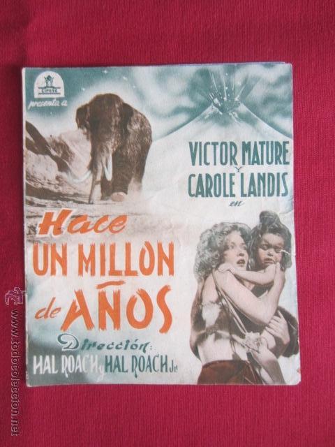 Cine: HACE UN MILLON DE A&Ntilde;OS - Foto 1