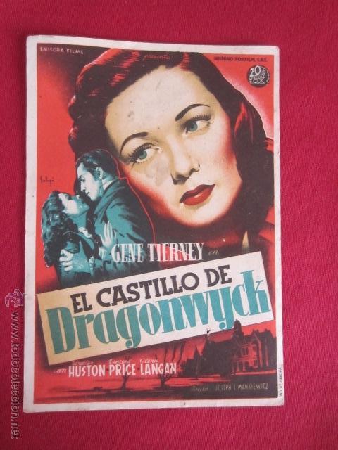 Cine: EL CASTILLO DE DRAGONWYCK - Foto 1