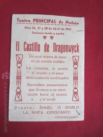 Cine: EL CASTILLO DE DRAGONWYCK - Foto 2