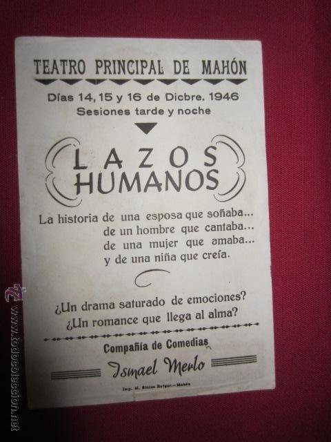 Cine: LAZOS HUMANOS - Foto 2