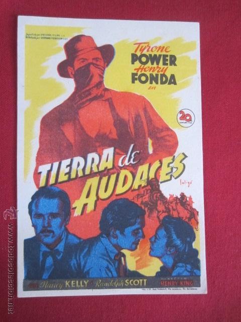 Cine: TIERRA DE AUDACES - Foto 1