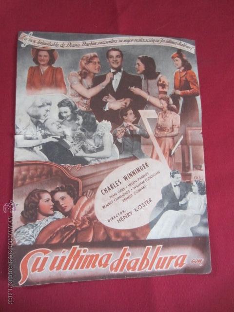 Cine: SU &Uacute;LTIMA DIABLURA - Foto 2
