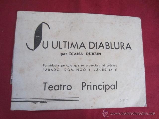 Cine: SU &Uacute;LTIMA DIABLURA - Foto 3