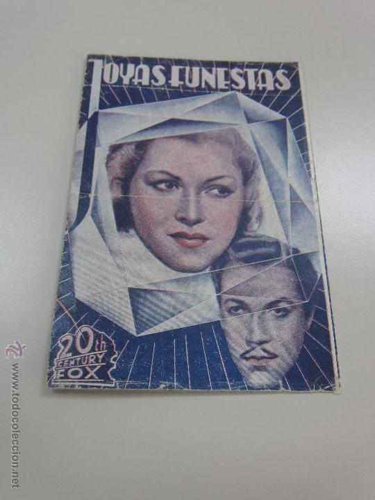 Cine: JOYAS FUNESTAS PROGRAMA DOBLE FOX CLAIRE TREVOR CESAR ROMERO - Foto 1