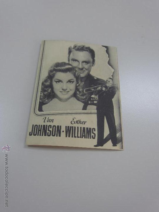 Cine: JUEGO DE PASIONES PROGRAMA DOBLE MGM ESTHER WILLIAMS - Foto 2