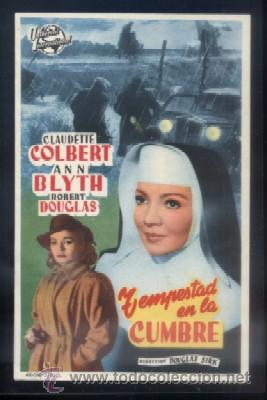 Cine: PROGRAMA DE CINE: TEMPESTAD EN LA CUMBRE. PC-3598 - Foto 1