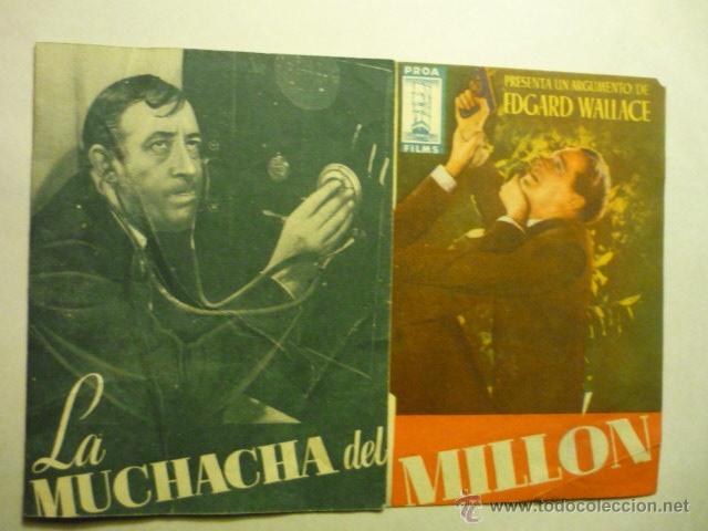 Kino: programa la muchacha del millon.-publicidad capitol.-empresa camara.--don benito????