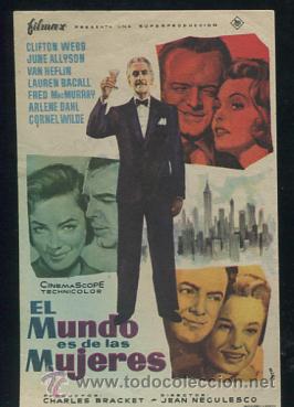 Kino: PROGRAMA El Mundo es de las mujeres - Clifton Webb, June Allyson - Con Publicidad