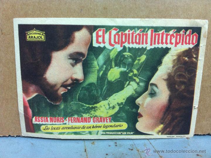 Cine: El Capit&aacute;n Intr&eacute;pido. Sencillo de Arajol. - Foto 1