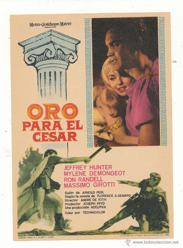 Cine: Oro para el C&eacute;sar. Sencillo de MGM. &iexcl;IMPECABLE! - Foto 1