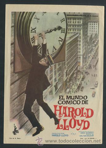 Cine: PROGRAMA EL MUNDO COMICO DE HAROLD LLOYD - Foto 1