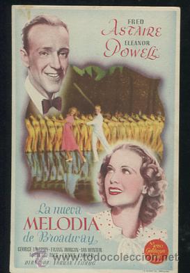 Cine: PROGRAMA La Nueva Melod&iacute;a de Broadway - Fred Astaire, Eleanor Powell - Foto 1