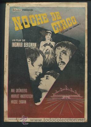 Cine: PROGRAMA INGMAR BERGMAN - NOCHE DE CIRCO - Foto 1