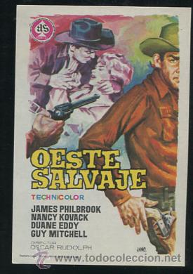Cine: PROGRAMA Oeste Salvaje - James Philbrook, Nancy Kovack - Foto 1