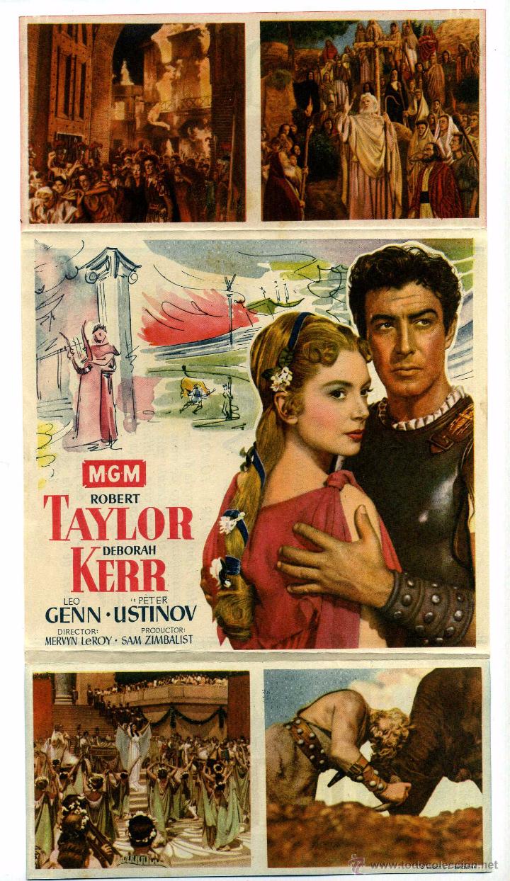 Cine: QUO VADIS, con Robert taylor. - Foto 1