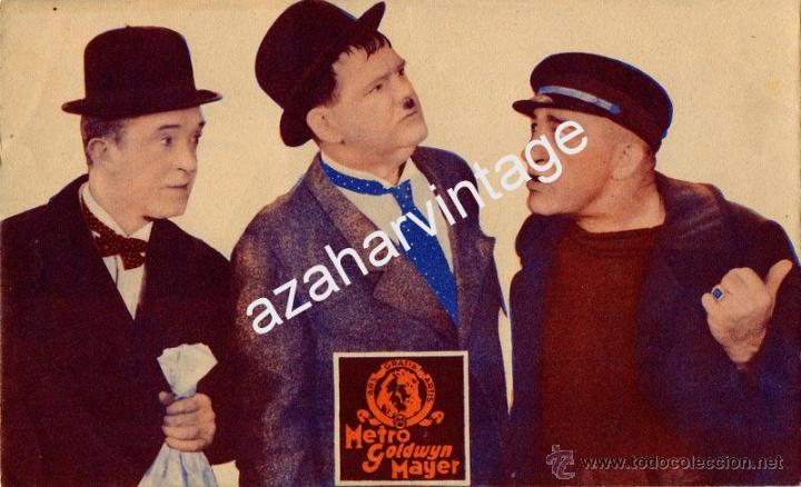 Cine: Programa tres de la mala pata Programa doble sin publicidad de cine.laurel y hardy - Foto 3