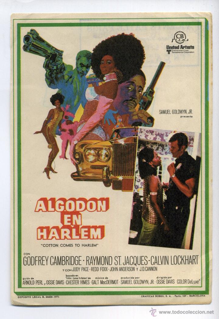 Cine: ALGODON EN HARLEM, con Goofrey Cambridge. - Foto 1