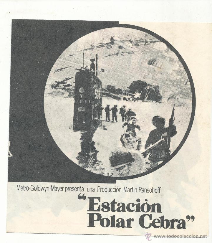 Cine: Estaci&oacute;n Polar Cebra. Doble de MGM. - Foto 1
