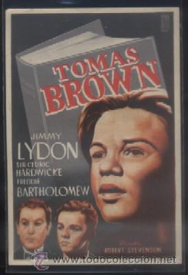 Cine: PROGRAMA DE CINE: TOMAS BROWN. PC-3833 ,2 - Foto 1