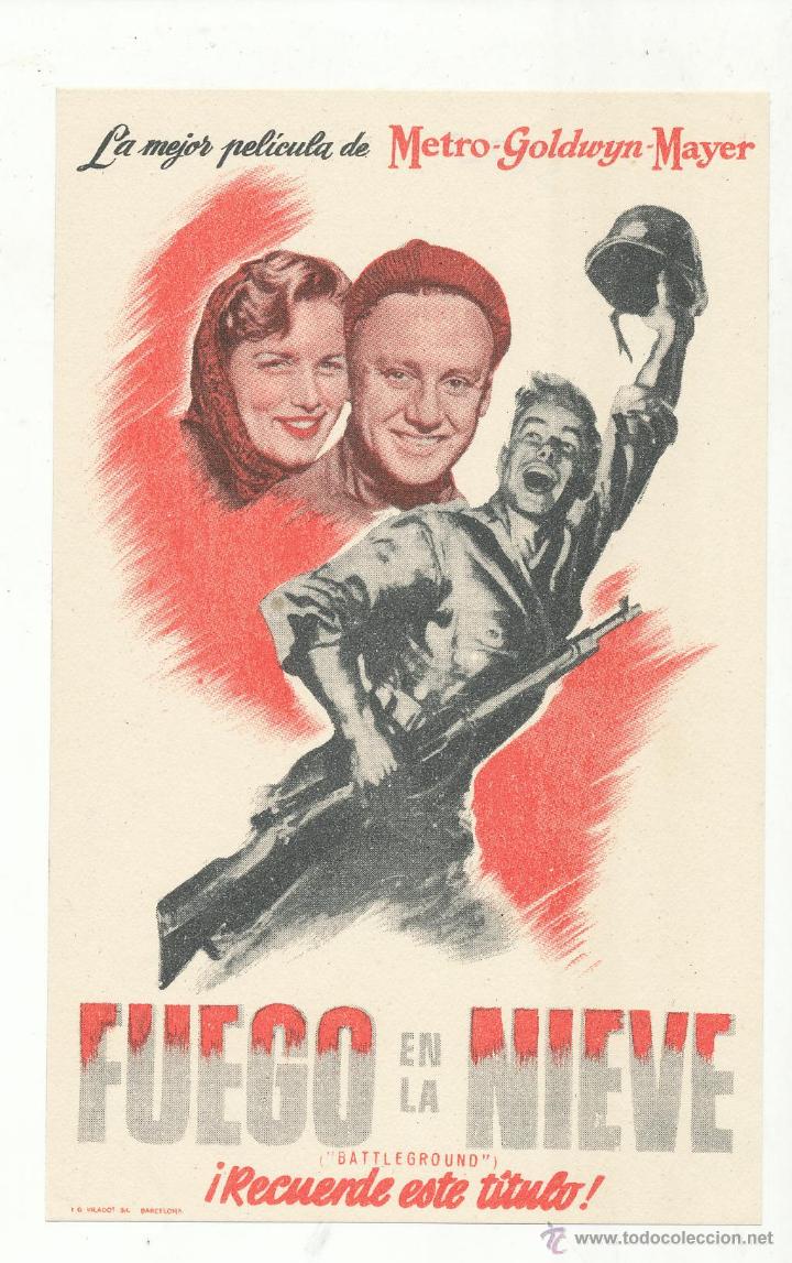 Cine: Fuego en la Nieve. Sencillo de MGM. - Foto 1