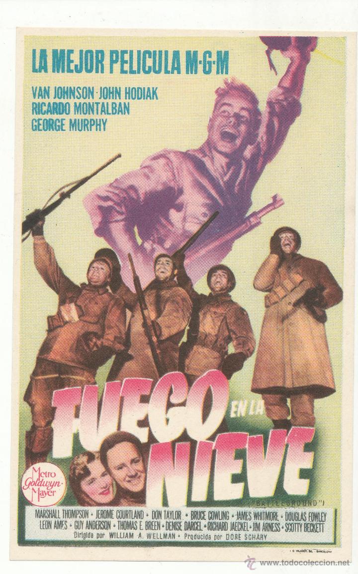 Cine: Fuego en la Nieve. Doble de MGM.  &iexcl;IMPECABLE! - Foto 1