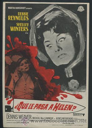 Cine: PROGRAMA Qu&eacute; le pasa a Helen -Debbie Reynolds, Shelley Winters - Foto 1