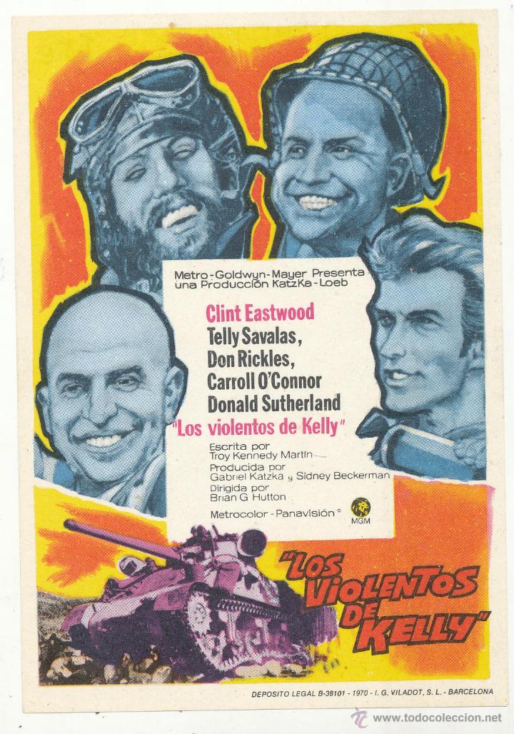 Cine: Los Violentos de Kelly. Sencillo de MGM. - Foto 1