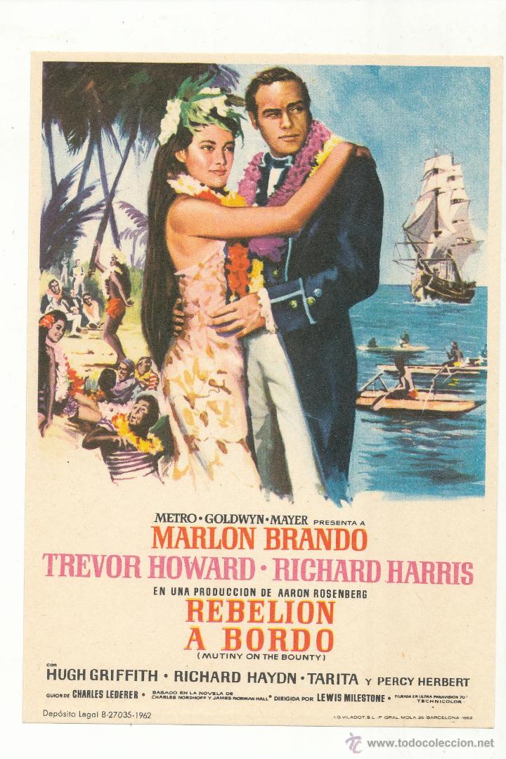 Cine: Rebeli&oacute;n a bordo. Sencillo de MGM.  &iexcl;IMPECABLE! - Foto 1