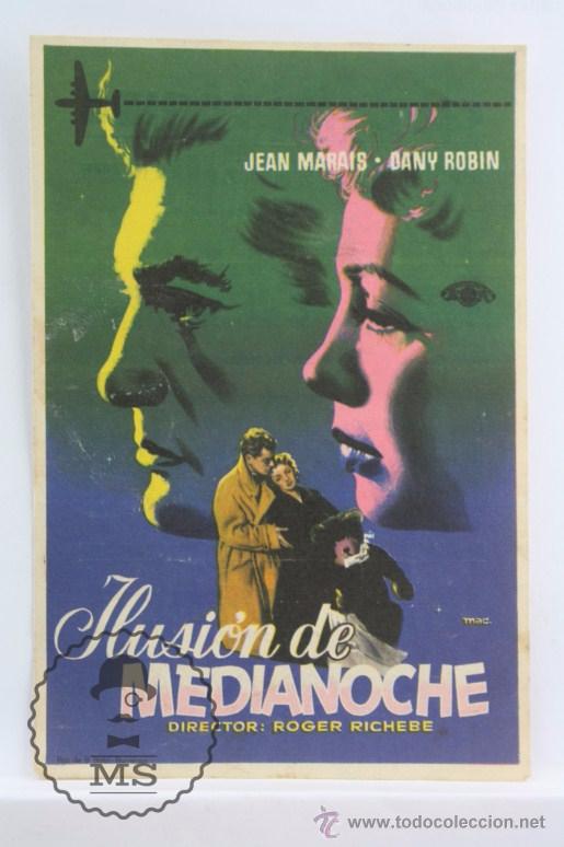 Cine: Programa de Cine - Ilusi&oacute;n de Medianoche - Publicidad al Dorso - Foto 1