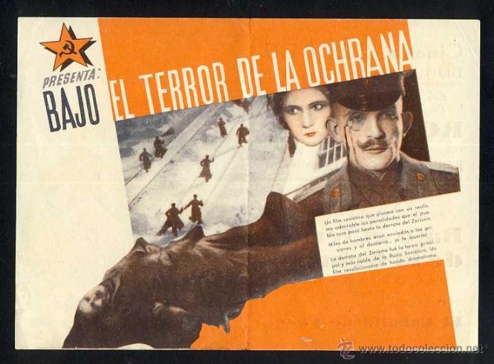 Cine: BAJO EL TERROR DE OCHRANA. Doble - Foto 2