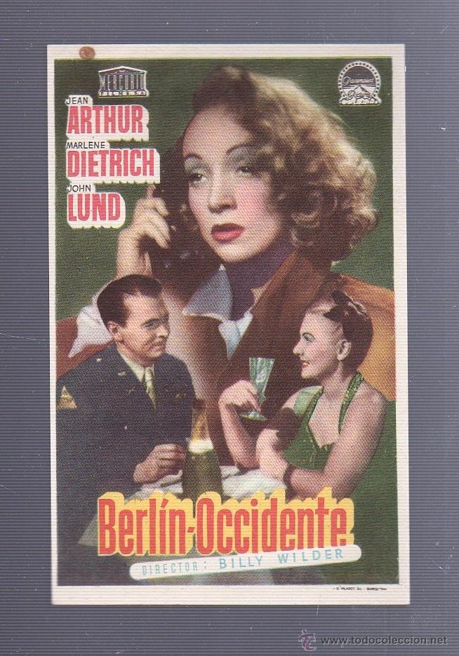 Cine: PROGRAMA DE CINE. BERLIN - OCCIDENTE. - Foto 1