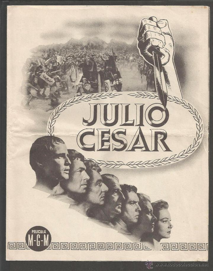 Cine: JULIO CESAR  - DOBLE -(C-2409) - Foto 1