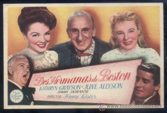 Cine: PROGRAMA DE CINE: DOS HERMANAS DE BOSTON. PC-3903 ,2 - Foto 1
