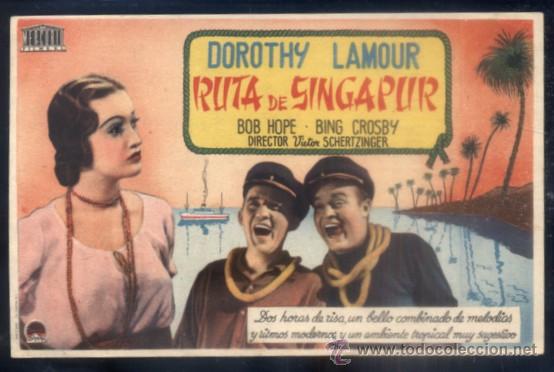 Cine: PROGRAMA DE CINE: RUTA DE SINGAPUR. PC-3905 - Foto 1