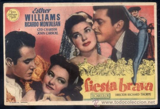 Cine: PROGRAMA DE CINE: FIESTA BRAVA. PC-3908 ,2 - Foto 1