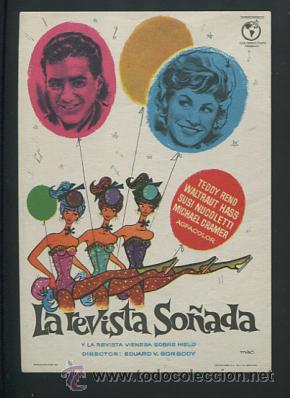 Cine: PROGRAMA La Revista so&ntilde;ada - Teddy Reno, Waltraut Hass - Foto 1