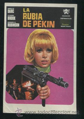 Cine: PROGRAMA La rubia de Pekin - Mireille Darc, Claudio Brook - Foto 1