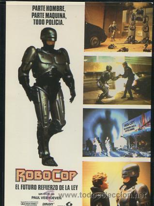 Cine: PROGRAMA POSTAL ROBOCOP (Peter Weller - Nancy Allen - Kurtwood Smith - Miguel Ferrer) - Foto 1