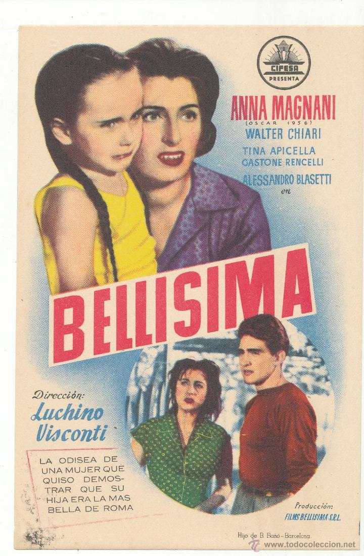 Cine: Bell&iacute;sima. Sencillo de Cifesa. - Foto 1
